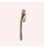 Premium Brass Espag Window Handles for uPVC Aluminium Casement Windows, Inline Square Spindle Multi-Point Locking Handles with Secure Key Locking Option